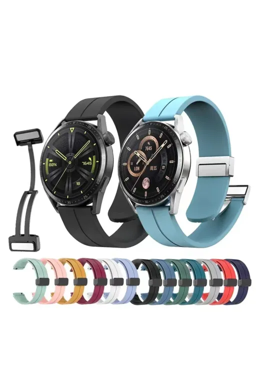 Techaks TCHS-27617 Galaxy Watch Active 2 40Mm Krd-84 20Mm Uyumlu Zore Kordon-Mürdüm