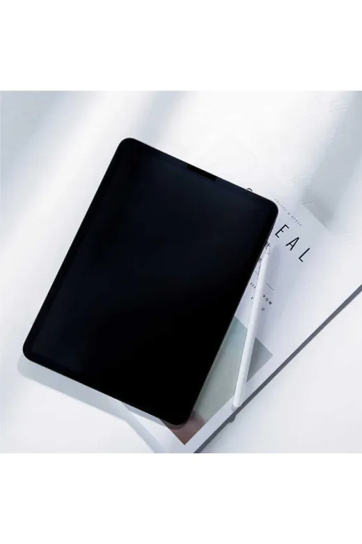Techaks TCHS25015 Ipad Pro 12.9 2022 M2 Uyumlu Zore Paper-Like Ekran Koruyucu-Renksiz