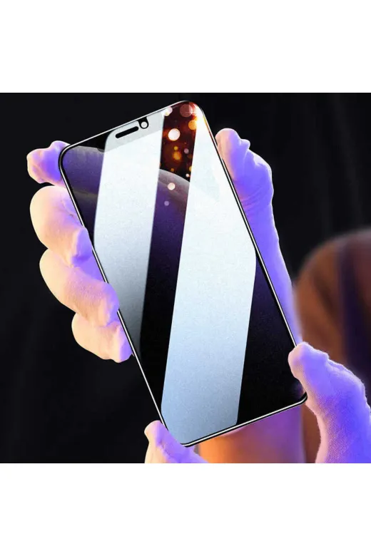Techaks TCHS25890 Iphone 14 Pro Uyumlu Zore Rika Premium Privacy Temperli Cam Ekran Koruyucu