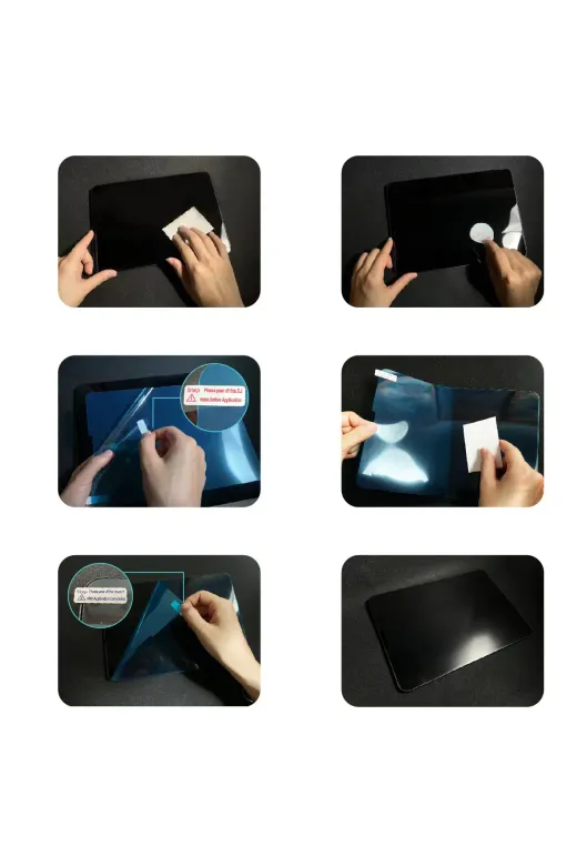 Techaks TCHS26072 Ipad 9.7 2017 (5.nesil) Kağıt Hisli Mat Uyumlu Davin Paper Like Tablet Ekran Koruyucu-Renksiz