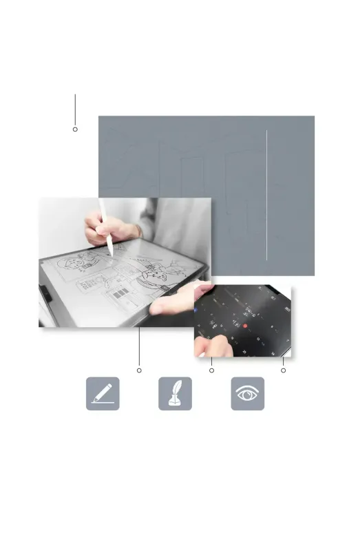 Techaks TCHS31165 Galaxy Tab S9 Ultra Sm-X910 Kağıt Hisli Mat Uyumlu Davin Paper Like Tablet Ekran Koruyucu-Renksiz