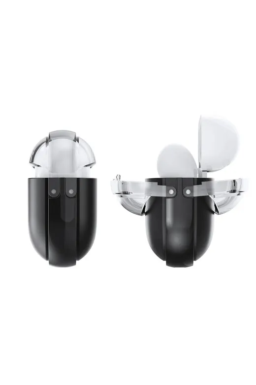 Techaks TCHS31755 Air-Pods Pro Zore Airbag 36 Darbelere Karşı Dayanıklı Kılıf-Siyah