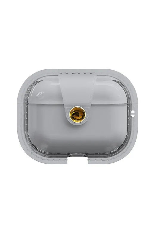 Techaks TCHS31884 Air-Pods Pro Zore Airbag 33 Darbelere Karşı Dayanıklı Magnetik Kılıf-Gri
