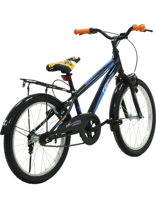 tecplus20 Belderia Tec Plus 20" Jant Vitessiz V-Fren Siyah Çocuk Bisikleti