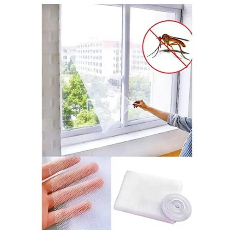 TEK KANAT TÜL PENCERE SİNEKLİK 125X75CM. (4745)