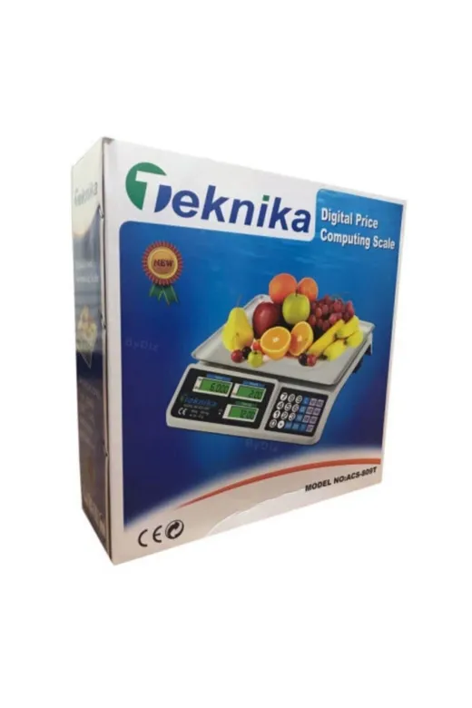 Teknika 40 kğ terazi 2 Gr-40 Kg Dijital Elektronik Şarjlı Terazi Bakal Market Terazisi
