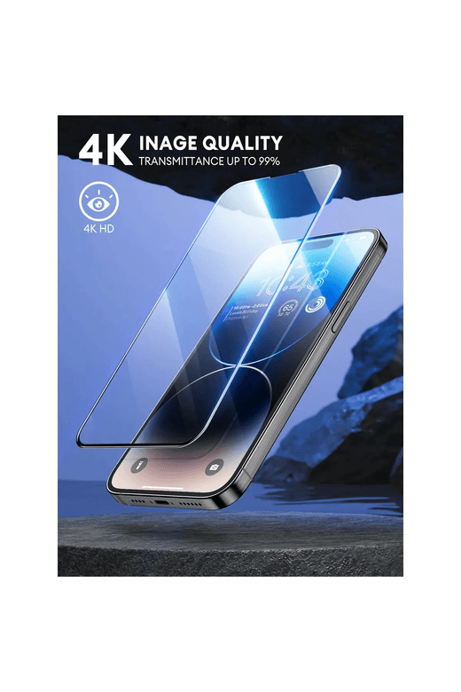 Tekno Dünya sad546a46d46 Iphone 15 Pro Max Uyumlu Tam Kapatan Tamperli Cam Ekran Koruyucu Kırılmaz Cam