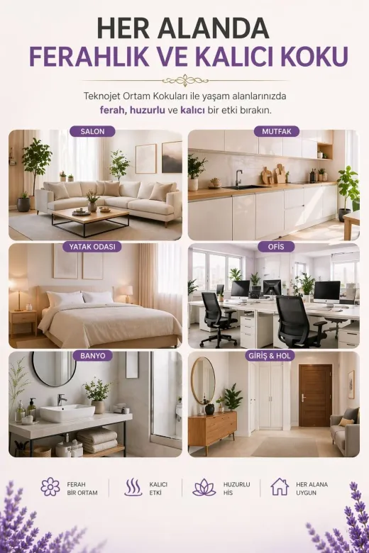TEKNOJET 2563487 Oda Parfümü Zencefil