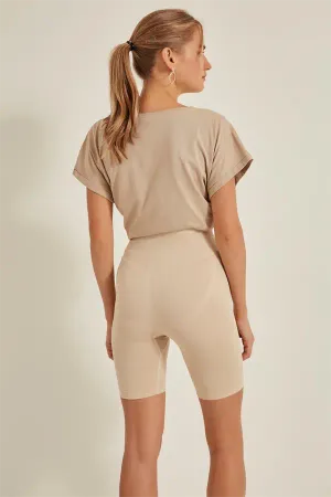 Ten MI Emay 3005 Soft Uzun Paçalı Boxer Korse