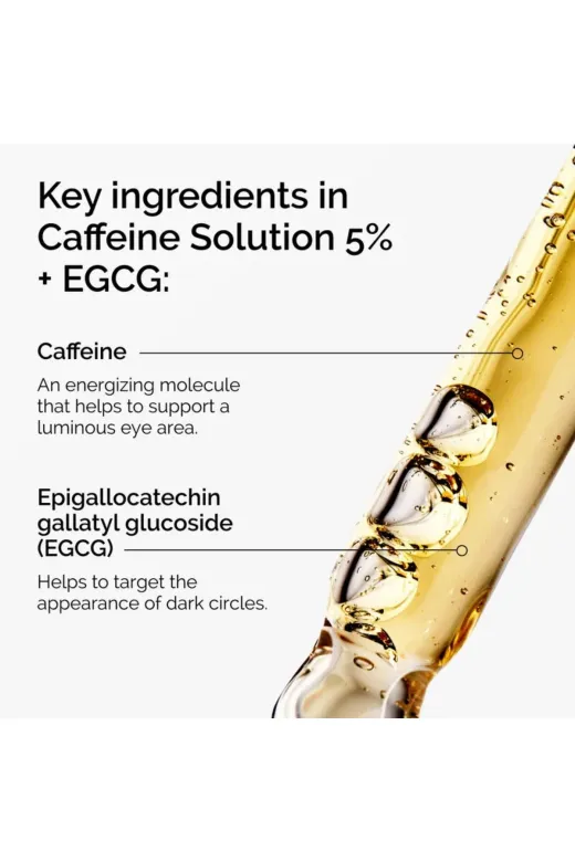 The Ordinary Caffeine Solution 5% + EGCG - Göz Altı Morlukları Ve Şişkinlikler İçin