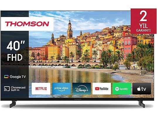Thomson 1243765 40Fg2S14 40 Inç 102 Ekran Uydu Alıcılı Google Smart Fhd Led Tv