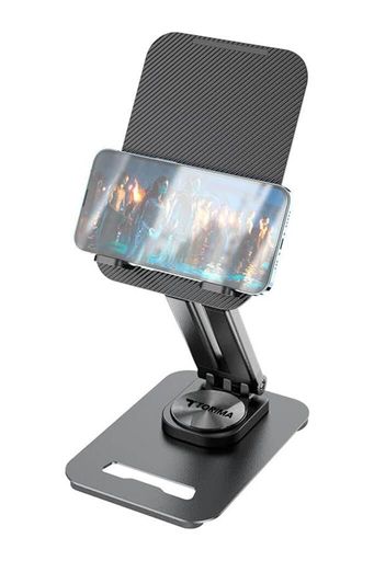 Torima Jx-035 Siyah Katlanabilir, Yükseklik Ayarlı Masaüstü Telefon Ve Tablet Standı Metal Tablet / Telefon Tutucu