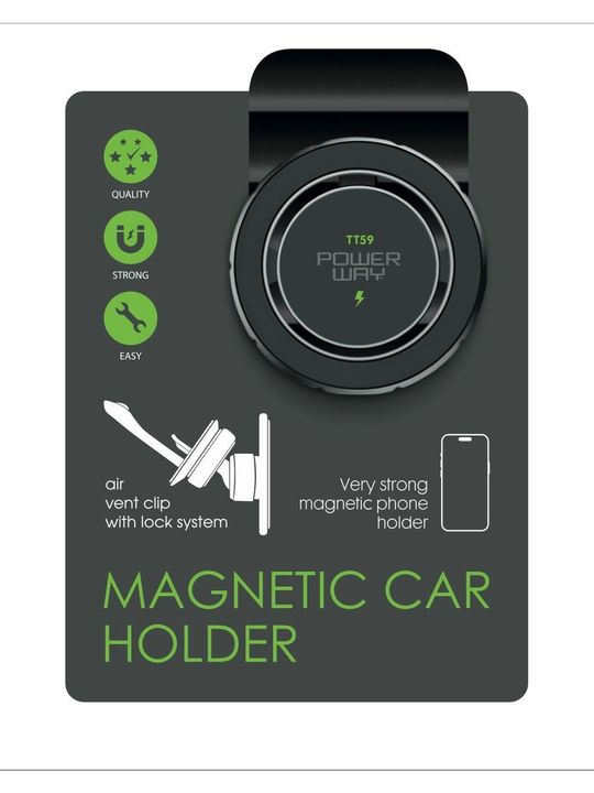 tt59. Magsafe Ile Uyumlu Hava Menfezi Telefon Tutucu | Tt59 | 2 Yapışkanlı Halka Ile Birlikte