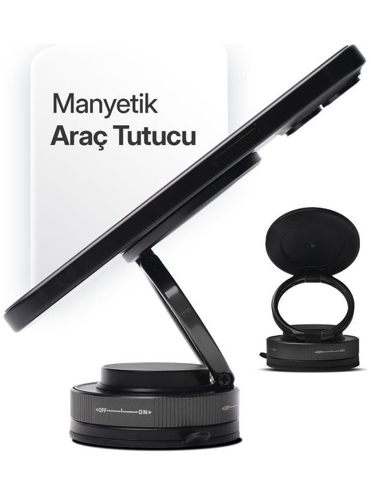 tt77. Tt77 Manyetik Araç Içi Telefon Tutucu – Katlanabilir 360°