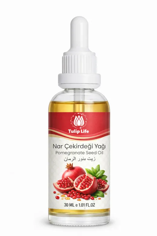 tulip life nar1 Natural & Pure Nar Çekirdeği Yağı 30 Ml