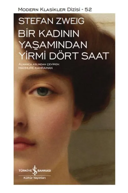 TÜRKİYE İŞ BANKASI KÜLTÜR YAYINLARI HU-9786053324225 Bir Kadının Yaşamından Yirmi Dört Saat - Modern Klasikler Dizisi (Ciltli)