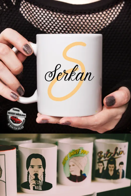 Tu&Se Candles Kişiye Özel Baskılı Kupa Bardak – Fotoğraf, Yazı, Logo Seçeneğiyle