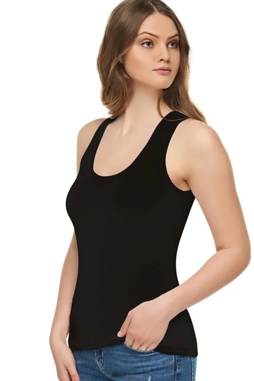Tutku Elit BYN200303 Kadın Siyah Modal Elastan Spor Atlet 3'lü Paket Elt2003