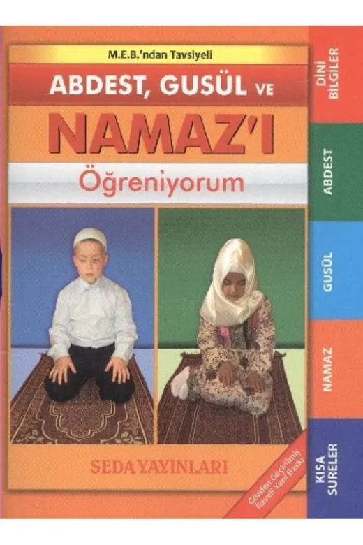 Tvet Yayınları 2456084 Abdest Gusül Namaz Öğreniyorum Kod:091