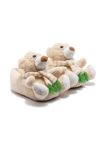 TWİGY Kutup Kadın Hayvanlı Panduf Bej 36/41