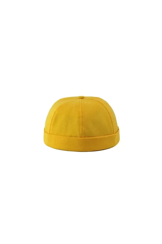 twingold İsme Özel Docker Şapka - Ab01008 - Sarı