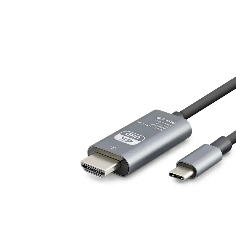 Type-C To Hdmı Kablo Hdtv 4K Ultra Hd Pvc Gri HDX7853