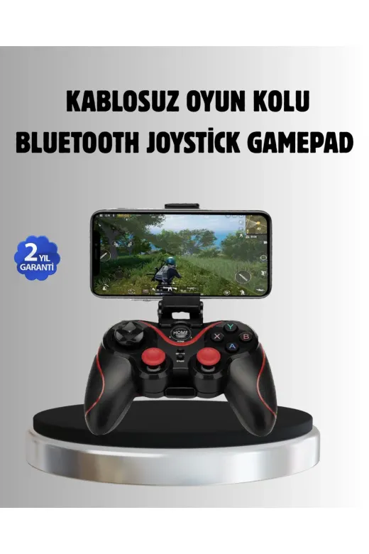 UCUZTEKNO TYCD7495EC280493B5A99FB10 Bluetooth Kablosuz Gamepad Tv Pc Telefon Uyumluluğu Kolay Bağlantılı