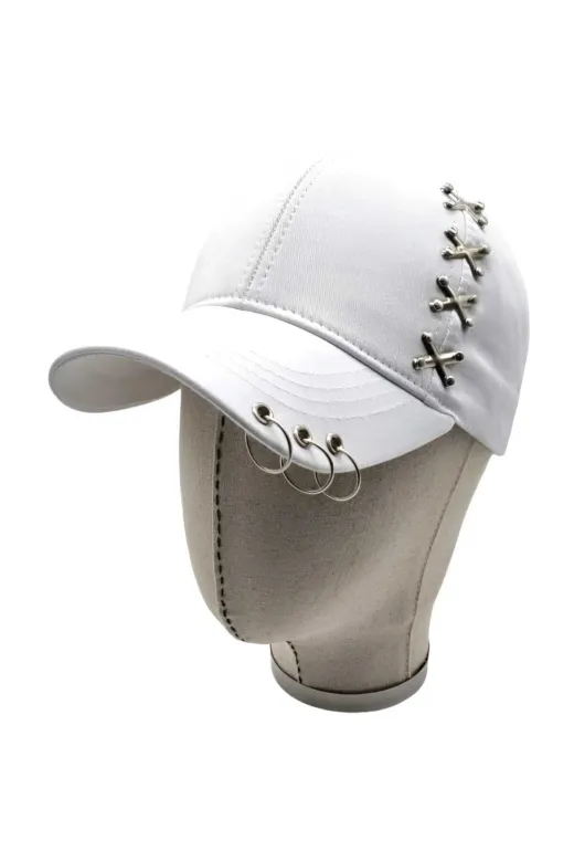 Unisex Punk Master Baseball Kep Şapka 2'li Set