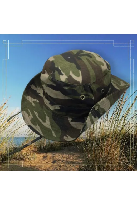 Unisex Yazlık Katlanabilir Safari Fötr Şapka