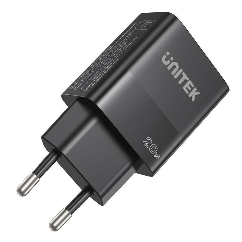 Unitek 20W Hızlı Şarj Adaptörü USB-C (P1124ABK-EU)