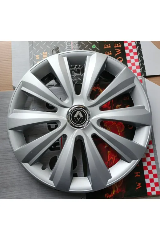 Universal 28262826287382 Renault Clio/megan Uyumlu 16" Jant Kapağı 4'lü Takım Amblem Hediyeli