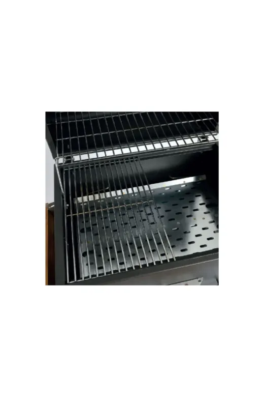 Ünver mms0015 50 Cm'lik Bahçe Kapaklı Temostatlı Barbekü Mangal