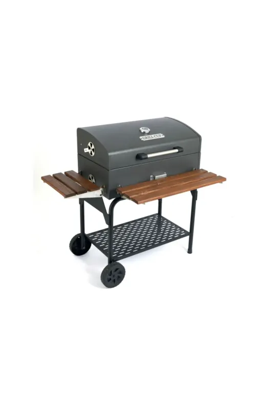 Ünver mms0015 50 Cm'lik Bahçe Kapaklı Temostatlı Barbekü Mangal