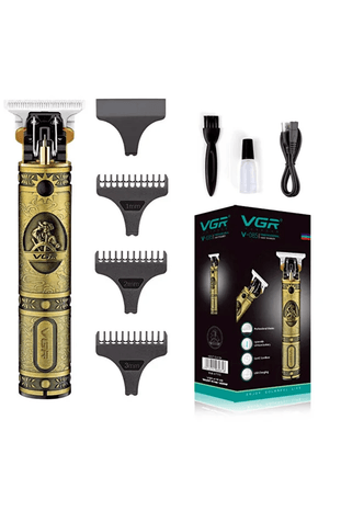 Vgr V-085 Profesyonel Çelik T9 Bıçaklar Saç Ense Sakal Vücut Tıraş Makinesi