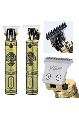 Vgr V-085 Profesyonel Çelik T9 Bıçaklar Saç Ense Sakal Vücut Tıraş Makinesi