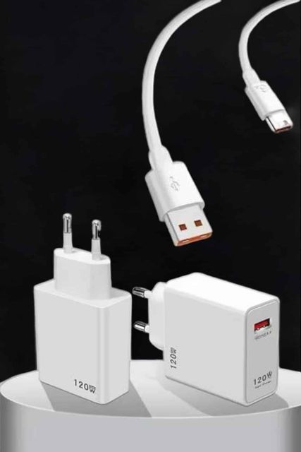VINTESSY TKNUCZ120WŞARJ1MKR Type-C 120W Şarj Aleti Hızlı Şarj Turbo Standart