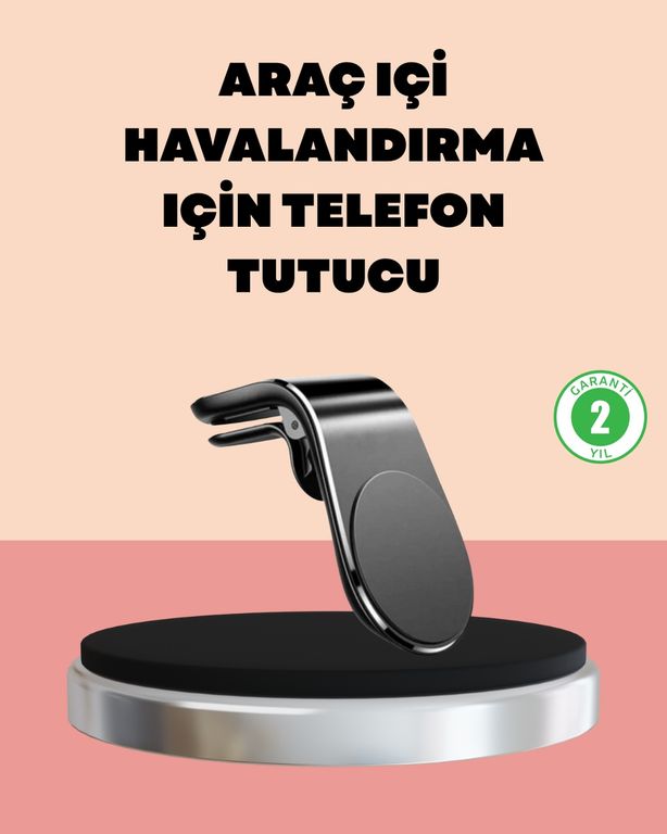 VINTESSY TKNUCZZZARACTUTUCUMİNİ-4MKR Güçlü Manyetik Araç Telefon Tutucu Gps Navigasyon İçin İdeal Akıllı Saat