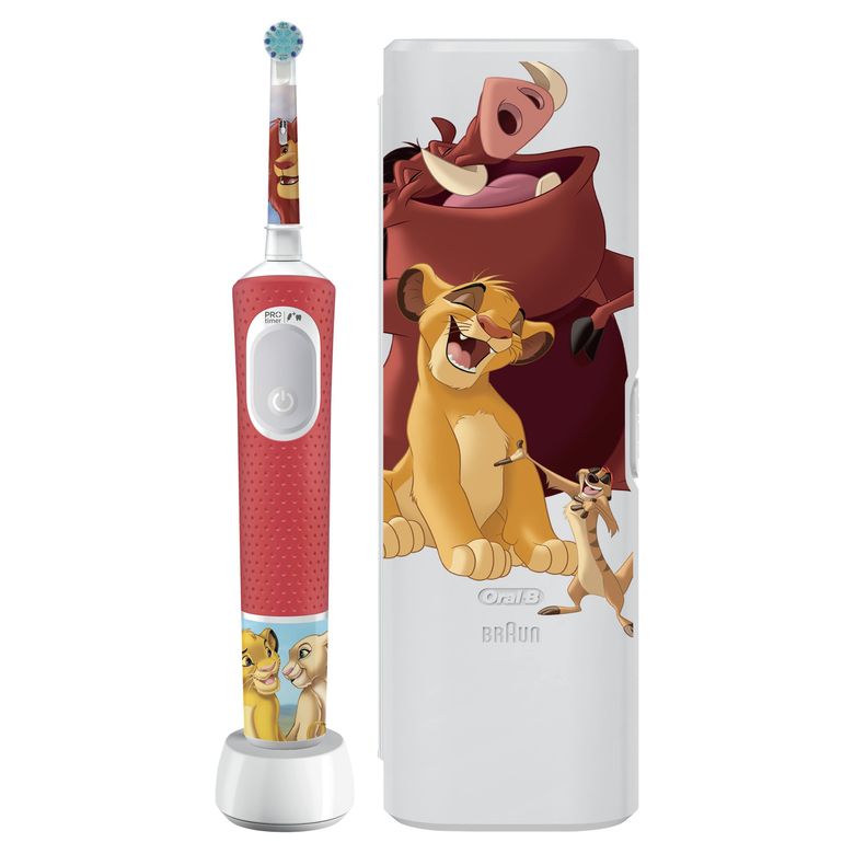 Vitality Pro Lion King Özel Seri Çocuklar İçin Şarj Edilebilir Diş Fırçası