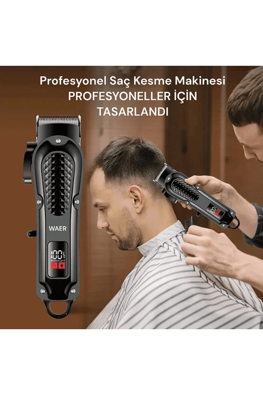 Waer Wa-2922 Profesyonel Saç Sakal Tıraş Makinesi