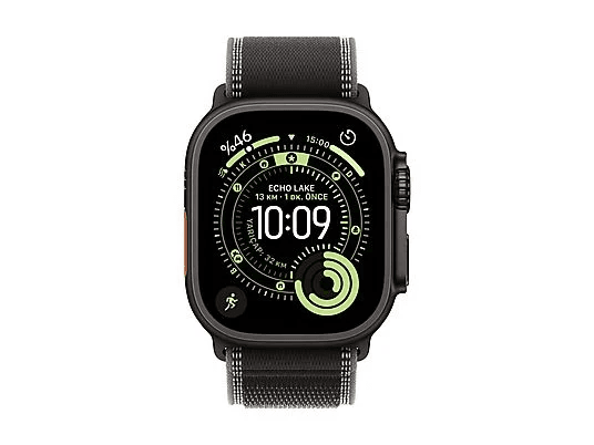 Watch Ultra 3 Gps + Cellular 49 Mm Siyah Titanyum Kasa Siyah-Kömür Trail Loop Kordon Akıllı Saat