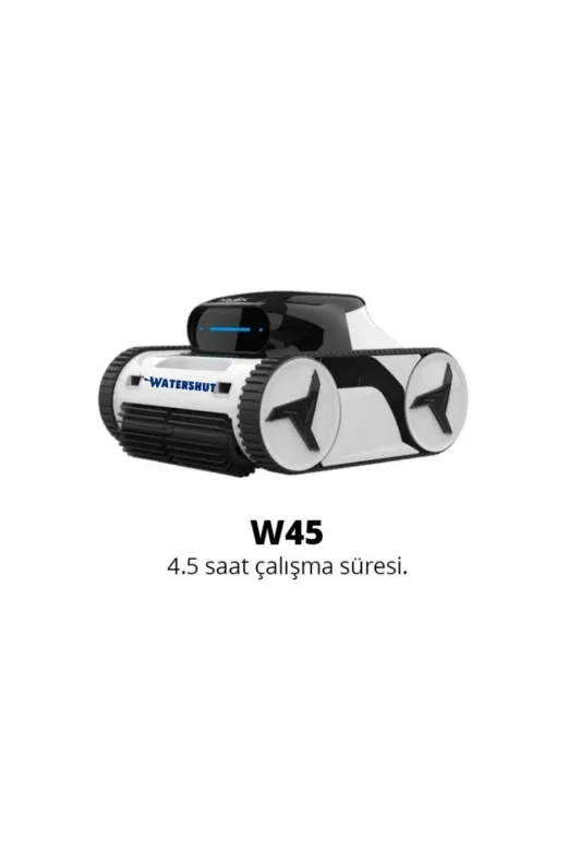 WATERSHUT W45KBLSZ W45 Kablosuz Havuz Robotu 4,5 Saat Kesintisiz Çalışma Süresi