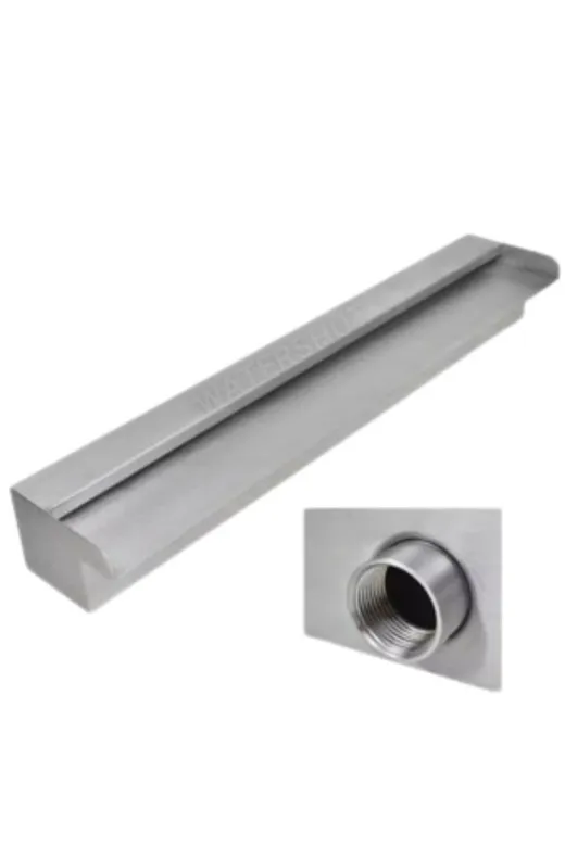 WATERSHUT WDP3041071 800Mm Açık Ağız Bahçe Şelalesi - Duvar Su Perdesi (Et Kalinliği 1.5Mm)