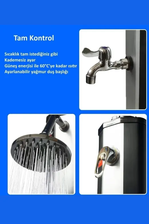 WATERSHUT WDUŞ004 Solar Havuz Duşu 35 Litre