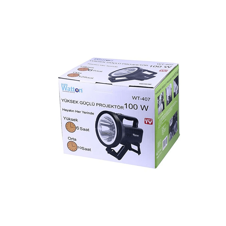 Watton Wt-407 100W Yüksek Güçlü Projektör