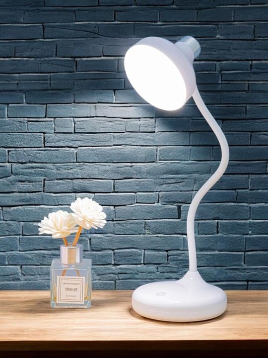 wb-1978 36 Cm Modern Masa Lambası Fele X Ible Boyun Tasarımı Oturma Odası Başucu Lambası Restoran Bar Masa Lambası Usb Şarj Edilebilir Masa Lambası 1978