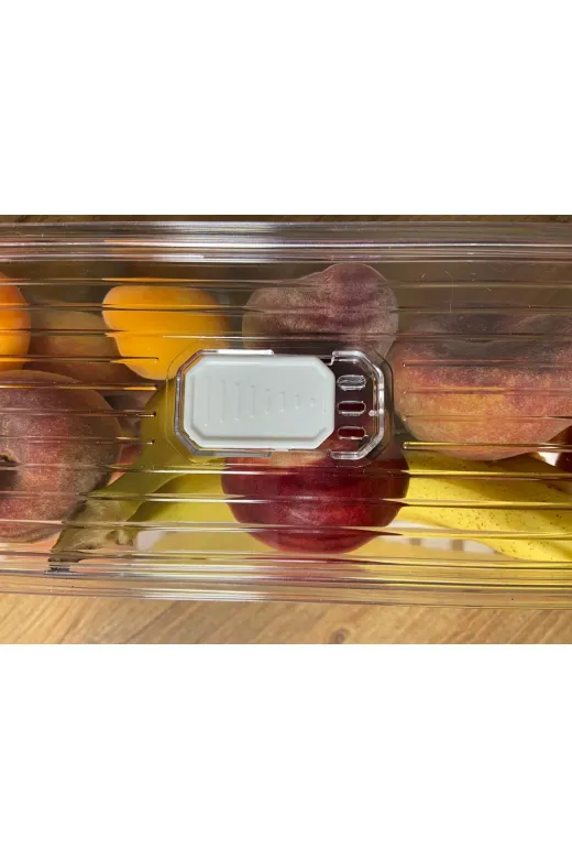 WESPA stlaknksmnakassa Buzdolabi Içi Düzenleyici Saklama Kabı Extra Havalandırma Özellikli 35*10 Cm