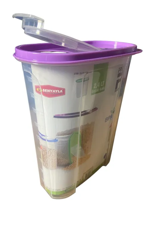WESPA stlaknsmkslmamkama Erzak Saklama Kabı 2,4 Litre