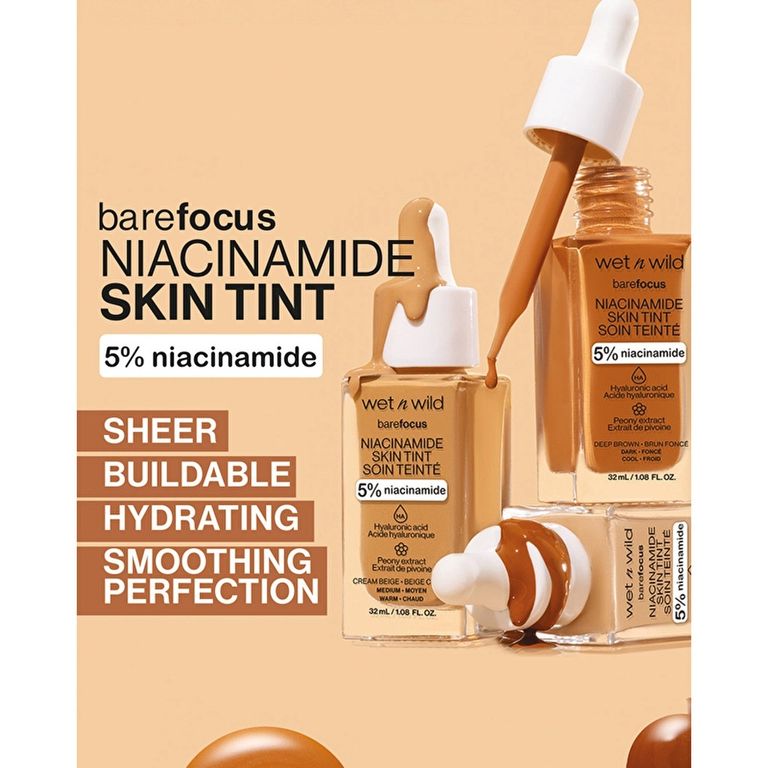 WET N WİLD 10202709 Wet N Wild Niacinamide Skin Tint Fondöten Fair