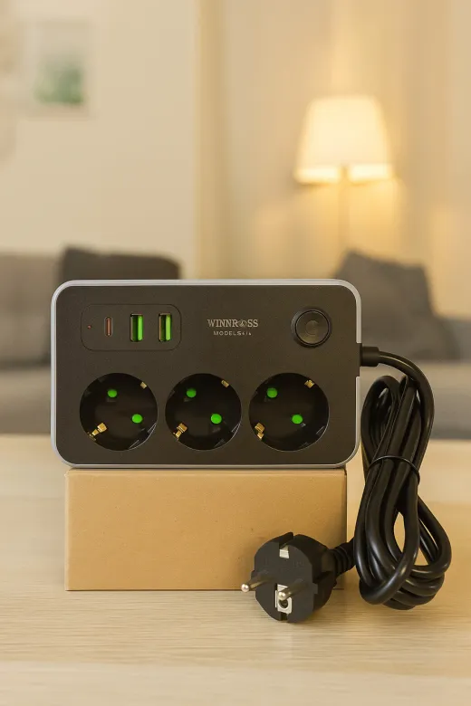 Winboss Model3414 Winnboss 3 Type-C + Usb Termal Akım Korumalı Uzatma Kablosu – Model 3414