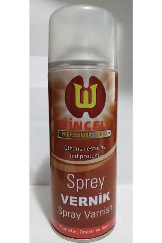 Wincell CK5586 Şeffaf Sprey Vernik 400Ml Sprey Vernik Pamir Satış